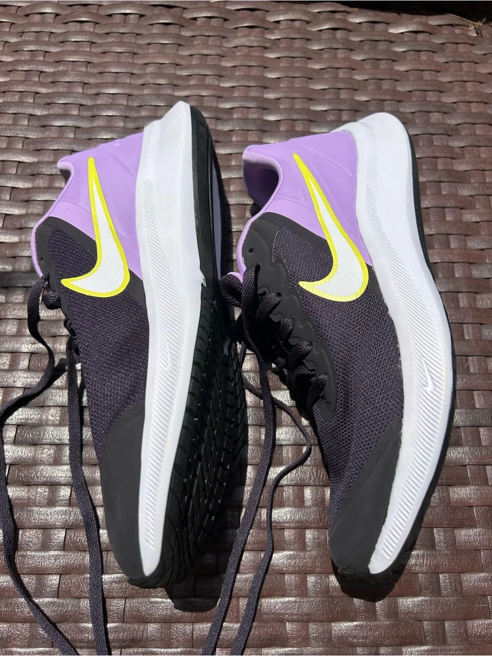 Nike (GS) Star Runner 3 Cave Purple Women Size 7 NEW